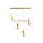 Creative personality simple solid wood magic beans pendant light for decorate