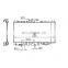 High performance Auto radiator wholesale 16400-15380 For Toyota radiator with competitive price