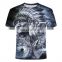 Custom T Shirt Print Men T-Shirts 100% Cotton Knitted Short Sleeve 3D Printed Short Sleeve Men's T Shirt In Bulk