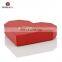 Coated Paper Type and Paper Material heart shape empty customized gift box