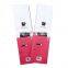 Laminated aluminum logo printed coffee bag matte white coffee bag with one way valve
