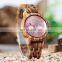 Hot Sales BOBO BIRD Natural Wood Watch Dropshipping Private Label Design Women Wood Watch