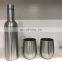 Wholesale Insulated Stemless Wine Glass Set Custom with Different Color