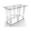 High Quality Acrylic Dining Tables Customized Available Clear Acrylic Table For Events