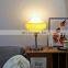Modern Minimalist LED Table Lamp Living Room Desk Light Creative Egg Tart Table Lights For Indoor Bedroom Decoration