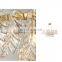 Nordic Post Modern Golden Starburst Iron Chandelier Sputnik Pendelleuchte Pendant Lamp