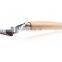 Shaving razor for shaving with wood handle with 3 layer baldes