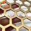 Aluminum Hexagon hole perforated mesh plate for ceiling