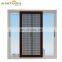 China JYD Mesh Window Simple Design Horizontal Pattern Aluminum Sliding Window