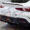 Rear Diffuser With Tip Upgrade 2020+ GLE63 AMG For Benz GLE Coupe W167 C167 Modified GLE63 AMG Rear Diffuser Bumper Exhaust Pipe