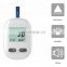 Blood glucose monitoring system equipment quick test auto coding blood glucose monitor