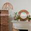 Natural Rattan Flower Avery Pendant Shade Lampshade decor wholesale