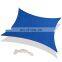 HDPE Shade Sail Square Sun Visor Canopy Triangle UV Protection Suitable for Terrace Garden Backyard