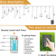 Moon Star Curtain String Lights 8 Mode Solar Power Wedding Decorate Lighting Warm White Led Fairy Lights With Remote for Holiday