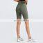 2022 New Summer Yoga Sports Biker Shorts With Side Pockets Women High Waist Workout Fitness Gym Clothing