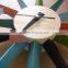original quality Colorful sun wall clock