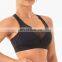 Custom Wholesale Womens Sexy Mesh Gym Wear Sports Yoga Bra Ladies Gym Yoga Clothing Workout Training Crop Top Bra