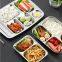 Stainless steel dining plate