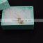 China supplier fashion jewelry gold plated beautiful metal crystal flower pendant necklace for wholesale