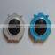 2015 Hot Selling Plastic Hair Brush Pocket Mirror Folding Comb With Mirror