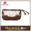 So Durable 2016 Design of Cosmetic Bag Promotional Ladies Clear Canvas Bag