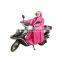 Long Motorcycle Rain Poncho Raincoat With Logo