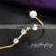 Exquisite dubai gold latest models combination ring bracelet