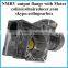 NMRV063 output flange gearbox motor transmission with 250w electric dc motor industrial mechanical