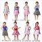 Fashion printed pattern wholesale little girls cotton summer dresses                        
                                                                                Supplier's Choice