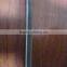 Aluminum sliding window weather strip with fin