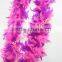 2yards 45g Cheap Feather Turkey Flat Chandelle Boa Christmas Mix W/Iridescent Lurex