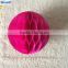Yellow Color Decoration Product Type and Wedding Decoration Tissue Paper Ball Honeycomb Weding Paper Boules