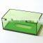 OEM clear acrylic color creative tissue box