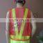 100% polyester safety vest with multi pockets