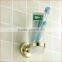 Brass Single Glass Holder, Gold Color Bathroom Accessories, X16130E