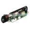 Multifunctional usb/tf card audio player fm rds radio module