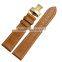 Luxury Genuine Leather Watchband With Deployment Buckle Watch Band Strap 21mm