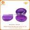 Sexy purple foundation bottle for women with cute mirror