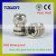 PG21 Waterproof Brass Cable Gland Dia.13-18mm Material Brass