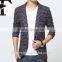 2016 latest design man check jacket man suits blazer china manufacturer
