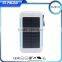 2016 new design 8000mah portable power bank usb mobile phone charger solar power bank