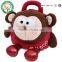 OEM factory custom plush cute kids backpack school bag