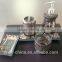 bright brown mosaic glass bathroom accessory set,soap dish