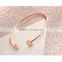 New Stock Fashion Jewelry Stainless Steel Thin Wire Bracelet For Women