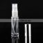 2016 high class lotion glass bottle with pump
