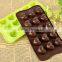 Heart shape silicon chocolate moulds