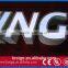 acrylic alphabet letter sign with led light free shipping for bulk order