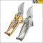 Garden Scissors Hand Pruner - 8 Inch bypass pruning shears