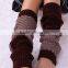 Plaid Knitted Leg Warmers,Hollow Out Boot Cuff, Long Knitted Boot Socks,Boot Topper Boot Socks