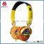 Colorful plush headphone with plush earmuff